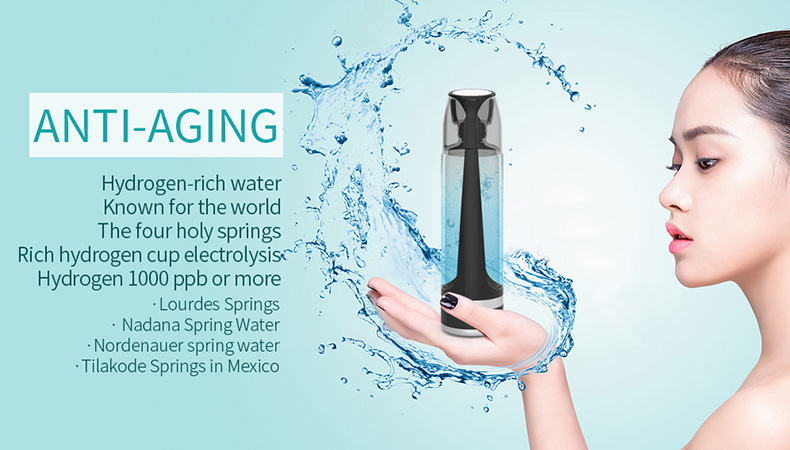 Hydrogen-rich water bottle